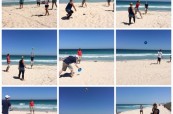 Zábavné aktivity na pláži, Lexis Perth Austrálie